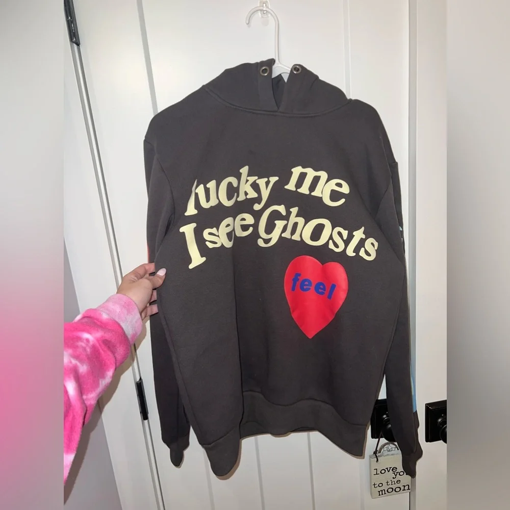 LUCKY ME I SEE GHOST HOODIE - Picture 2 of 6